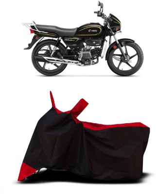 THE REAL ARV Waterproof Two Wheeler Cover for Hero(MotoCorp Splendor Plus, Red)