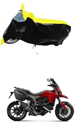 VESMEI Two Wheeler Cover for Ducati(Hyperstrada, Yellow)