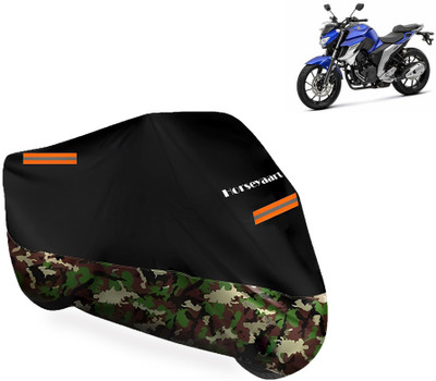 Horseyaart Waterproof Two Wheeler Cover for Yamaha(Fazer 25, Multicolor)