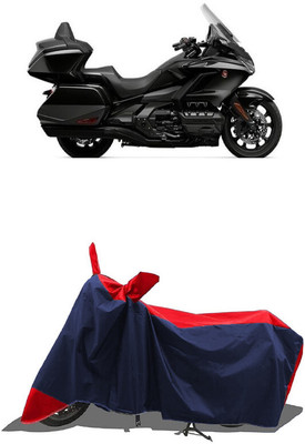 SUGASHRI Waterproof Two Wheeler Cover for Honda(Gold Wing, Red, Blue)