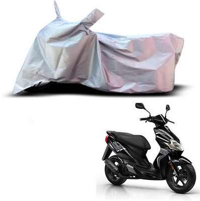 Varnwal E Commerce Waterproof Two Wheeler Cover for Yamaha(Jog R, Silver)