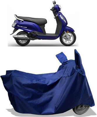 Amexride Two Wheeler Cover for Suzuki(New Access 125, Blue)