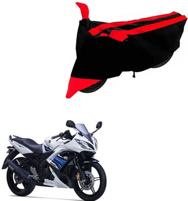 DeepShakshi AUTOMOTIVE Two Wheeler Cover for Yamaha(YZF R15 S, Black, Red)