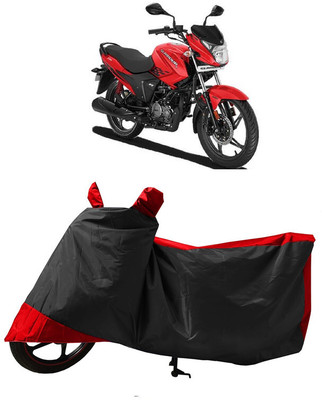 GROFATIK Two Wheeler Cover for Hero(MotoCorp Glamour, Red)
