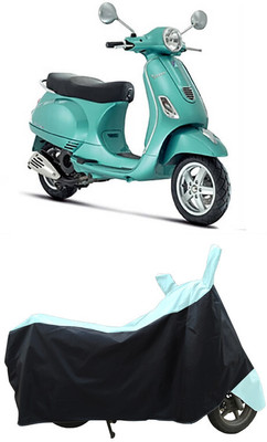 Coxtor Waterproof Two Wheeler Cover for Piaggio(Vespa LX, White)