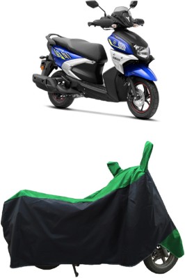 Coxtor Waterproof Two Wheeler Cover for Yamaha(RayZR 125 BS6, Green)