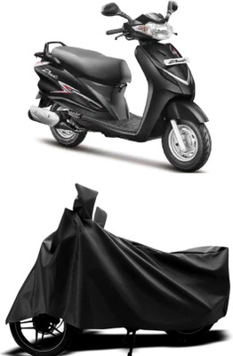 amtec Waterproof Two Wheeler Cover for Hero(Duet, Black)
