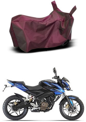 MMSSTAR Waterproof Two Wheeler Cover for Bajaj(Pulsar 200NS FI, Maroon)