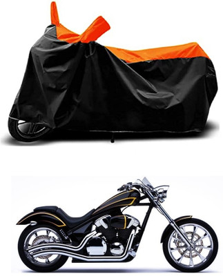 VESMEI Two Wheeler Cover for Vespa(VXL 125 BS6, Orange)