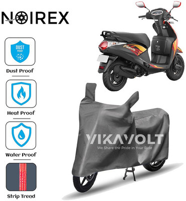 NOIREX Two Wheeler Cover for Hero(Pleasure, Grey)