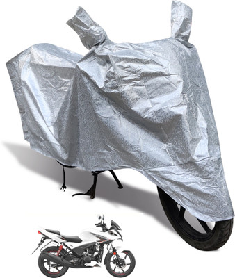 Euro Care Waterproof Two Wheeler Cover for Hero(Ignitor, Silver)