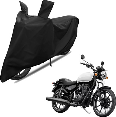 RiderShine Two Wheeler Cover for Royal Enfield(Thunderbird 350, Black)