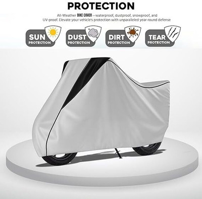 V VINTON Two Wheeler Cover for Yamaha(SS 125, Multicolor)