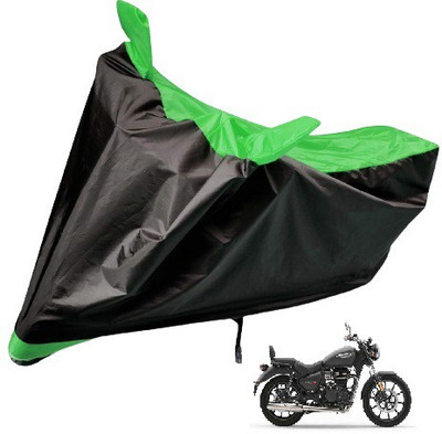 Auto Hub Two Wheeler Cover for Royal Enfield(Meteor, Green)