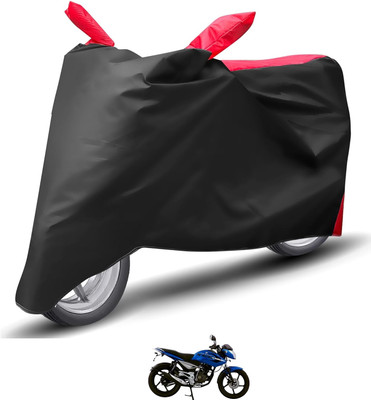Caronix Waterproof Two Wheeler Cover for Bajaj(XCD 135, Red)