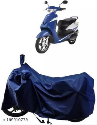 gurukul mart Waterproof Two Wheeler Cover for Honda(Electric, Blue)