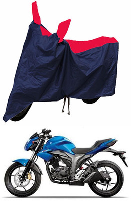 MMSSTAR Waterproof Two Wheeler Cover for Suzuki(Gixxer, Red, Blue)
