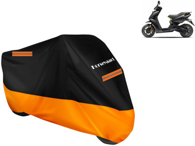 Horseyaart Waterproof Two Wheeler Cover for Ather(450 X, Orange)