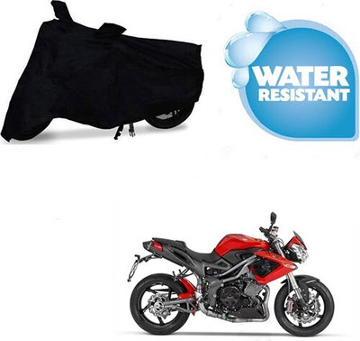 MMSSTAR Waterproof Two Wheeler Cover for DSK Benelli(TNT R, Black)