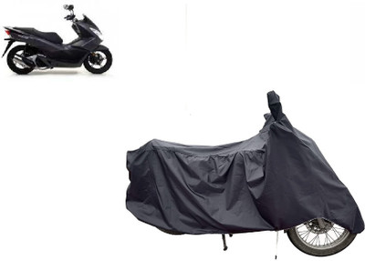 Anlopeproducts Waterproof Two Wheeler Cover for Honda(PCX 125 BS6, Grey)