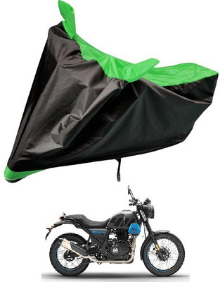 Auto Hub Two Wheeler Cover for Royal Enfield(Green)