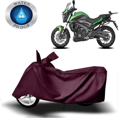 Autoinnovation Two Wheeler Cover for Bajaj(Dominar 400, Maroon)