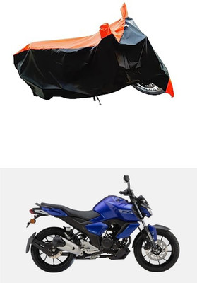 VESMEI Two Wheeler Cover for Yamaha(FZ-FI BS6, Orange)