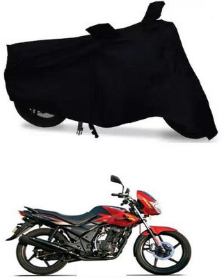 THE REAL ARV Waterproof Two Wheeler Cover for TVS(Flame DS 125, Black)