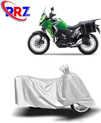 RRZ Waterproof Two Wheeler Cover for Kawasaki(Versys-X 300, White)