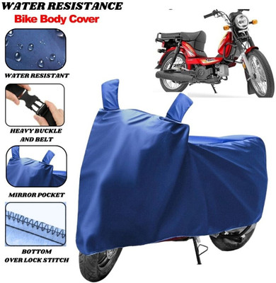 SRP PRODUCT Waterproof Two Wheeler Cover for TVS(XL 100 Heavy Duty, Blue)