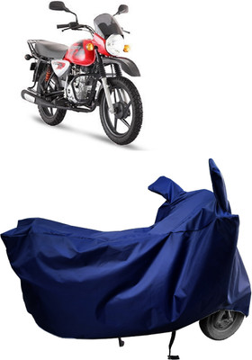 Amexride Two Wheeler Cover for Bajaj(Boxer BM 150, Blue)