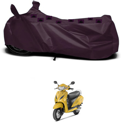 ZEDTEEK Waterproof Two Wheeler Cover for Hero(Activa 5G, Black)