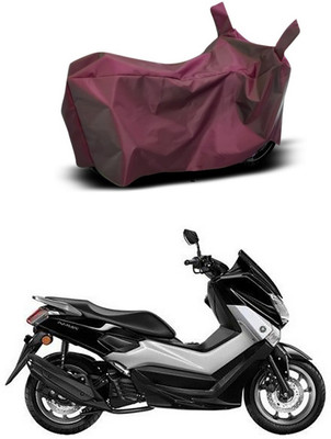MMSSTAR Waterproof Two Wheeler Cover for Yamaha(NMax 155, Maroon)