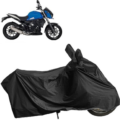 DIGGU Two Wheeler Cover for Mahindra(Mojo UT 300, Black)