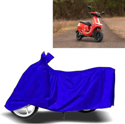 AutoGalaxy Two Wheeler Cover for Ola(Electric Scooter, Blue)