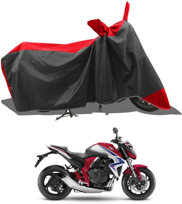 KEDIT Two Wheeler Cover for Honda(CB 400, Red)