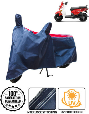 AutoRetail Waterproof Two Wheeler Cover for Honda(Cliq, Blue, Red)