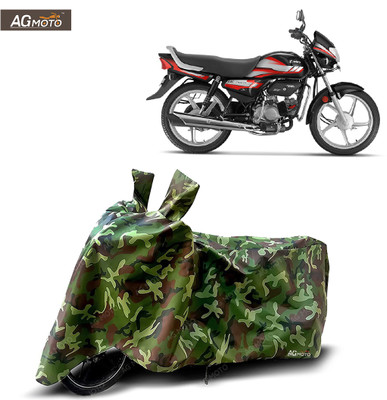 AG MOTO Two Wheeler Cover for Hero(HF Deluxe, Multicolor)