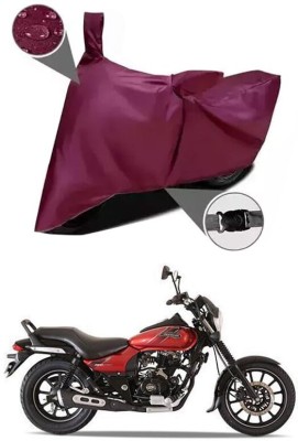 AASHTIK MART Two Wheeler Cover for Bajaj(Avenger 180 Street, Maroon)