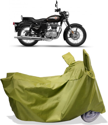 Amexride Two Wheeler Cover for Royal Enfield(Standard 350, Maroon)