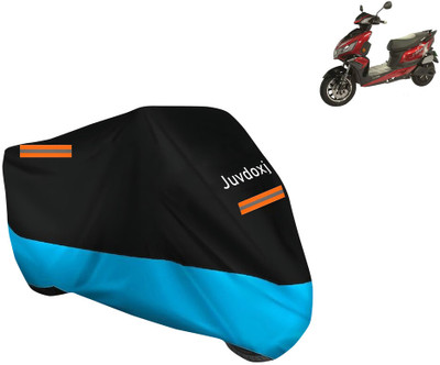Juvdoxj Waterproof Two Wheeler Cover for Okinawa(i-Praise, Blue)