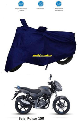 AutoRash Waterproof Two Wheeler Cover for Bajaj(Pulsar 150, Blue)