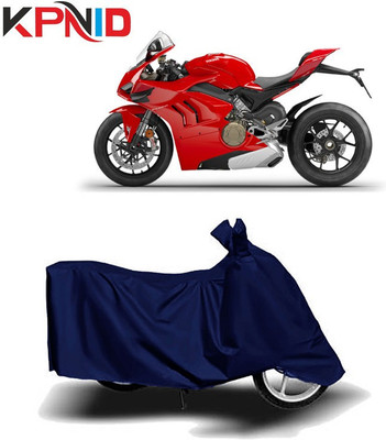 KPNID Waterproof Two Wheeler Cover for Ducati(Panigale, Blue)