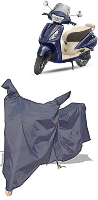 Amexride Two Wheeler Cover for TVS(Jupiter classic, Grey)