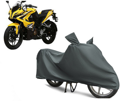 EGAL Waterproof Two Wheeler Cover for Bajaj(Pulsar 200 BS6, Grey)