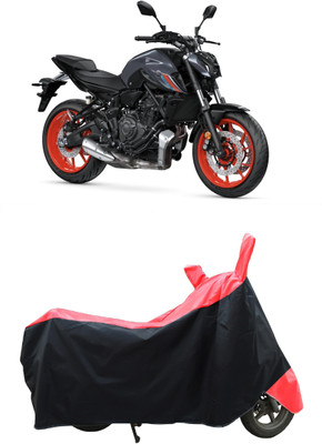 Coxtor Two Wheeler Cover for Yamaha(MT 07, Red)