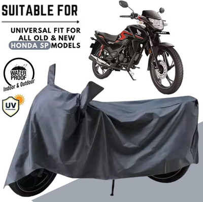 MADAFIYA Waterproof Two Wheeler Cover for Honda(SP125, Grey)