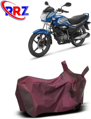 RRZ Waterproof Two Wheeler Cover for Hero(Super Splendor, Maroon)