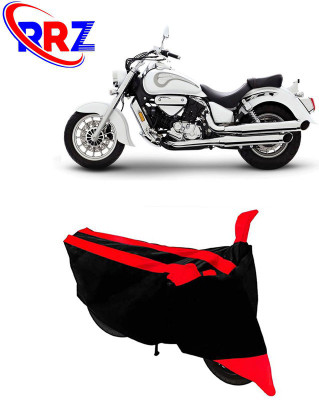 RRZ Waterproof Two Wheeler Cover for Hyosung(ST7, Black, Red)