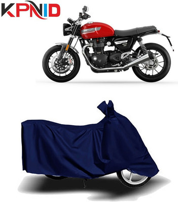 KPNID Waterproof Two Wheeler Cover for Triumph(Speed Twin, Blue)